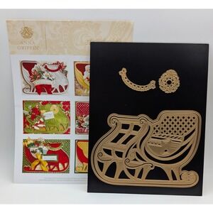 NEW Anna Griffin 3D SLEIGH Christmas Die